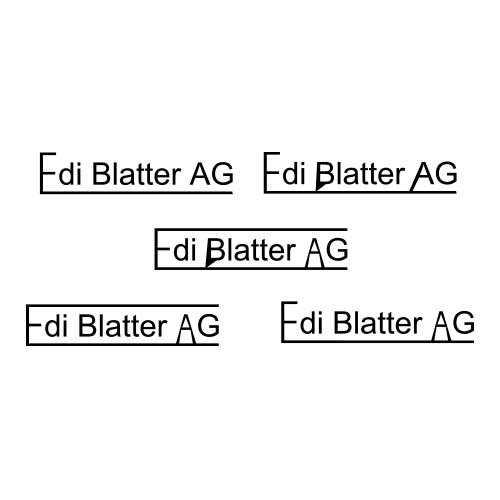 Logo Design by jafer imam for Edi Blatter AG | Design #22400687