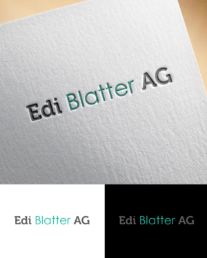 Logo-Design von k.l.s.chatterjee 2 für Edi Blatter AG | Design #22398372