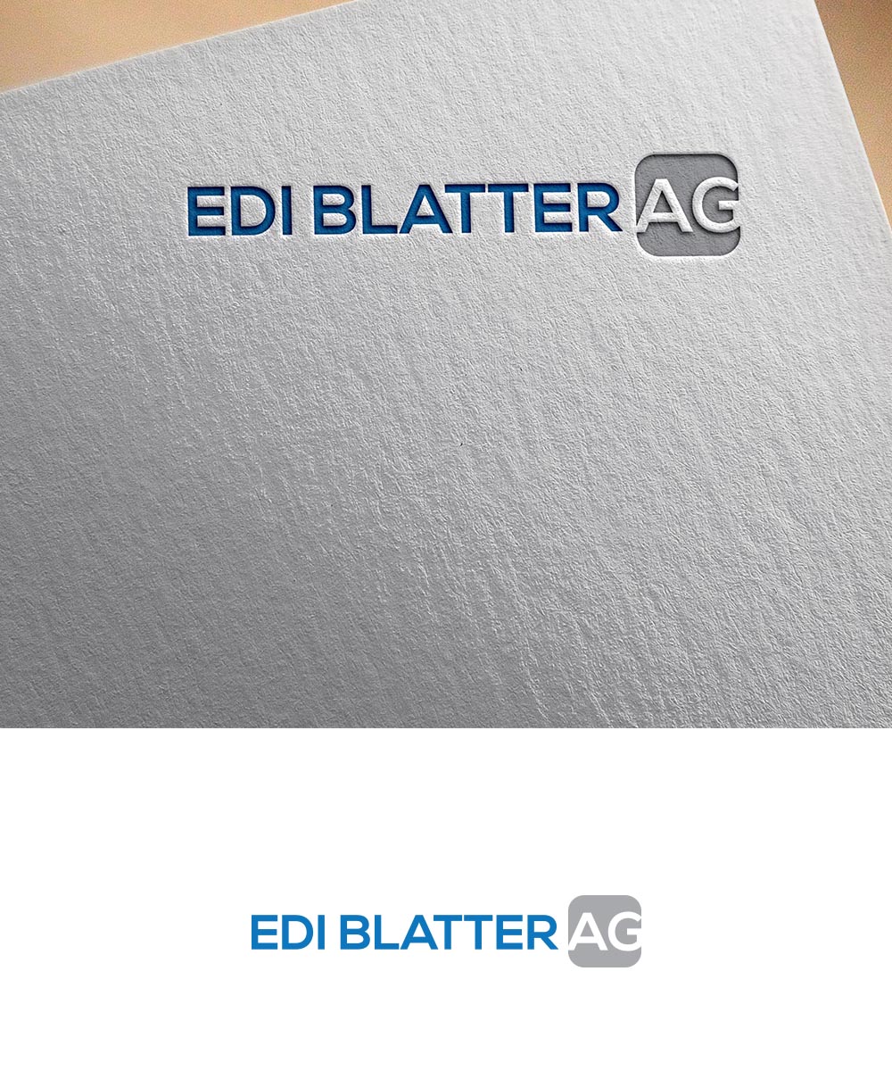 Logo Design by ameele for Edi Blatter AG | Design: #22396999