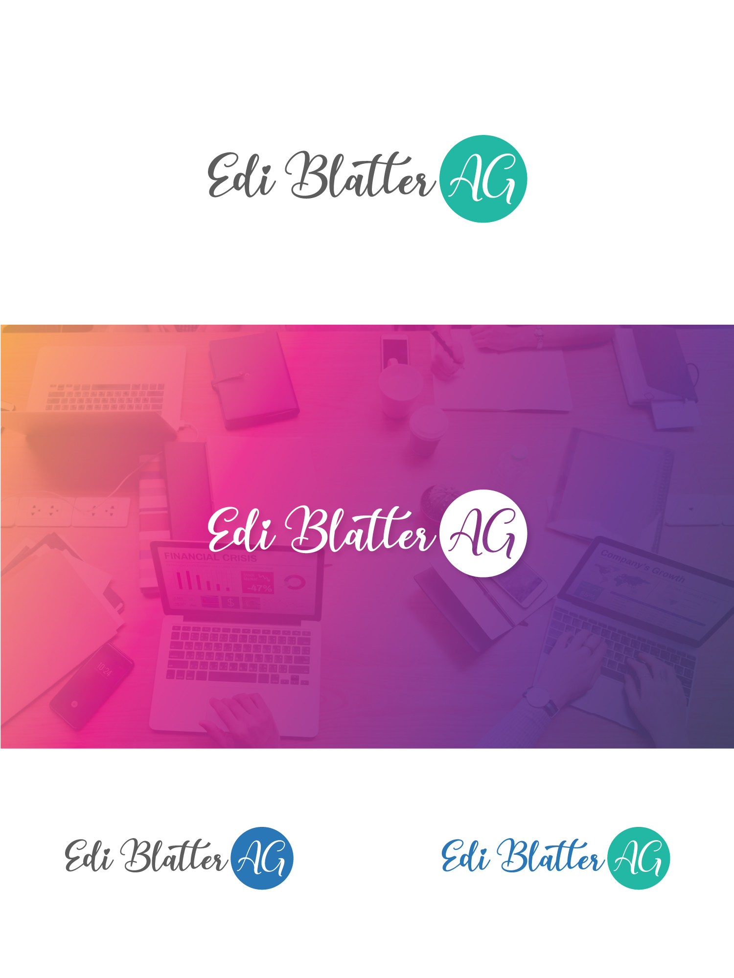 Logo Design by MIAN MUHAMMAD 2 for Edi Blatter AG | Design #22408217