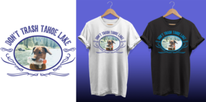Don't Trash Tahoe | Design de T-shirt par Al Pech
