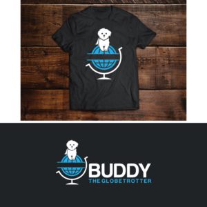 Buddy the Globetrotter (could be on it, above it, around it, etc.) | Logo Design by Graphic Bricks