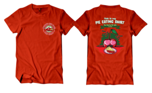 T-shirt Design by Uprinteez for The Cherry Pit Cafe & Pie Shop | Design #22494442