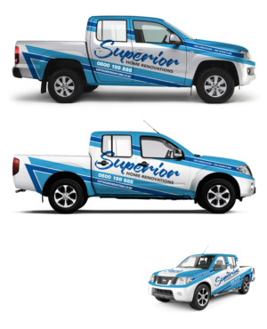 Vehicle Signage Design for a Renovation Company | Diseño de Rotulación de Vehículo por JayTee