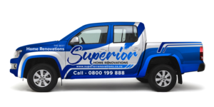 Vehicle Signage Design for a Renovation Company | Diseño de Rotulación de Vehículo por SAI DESIGNS