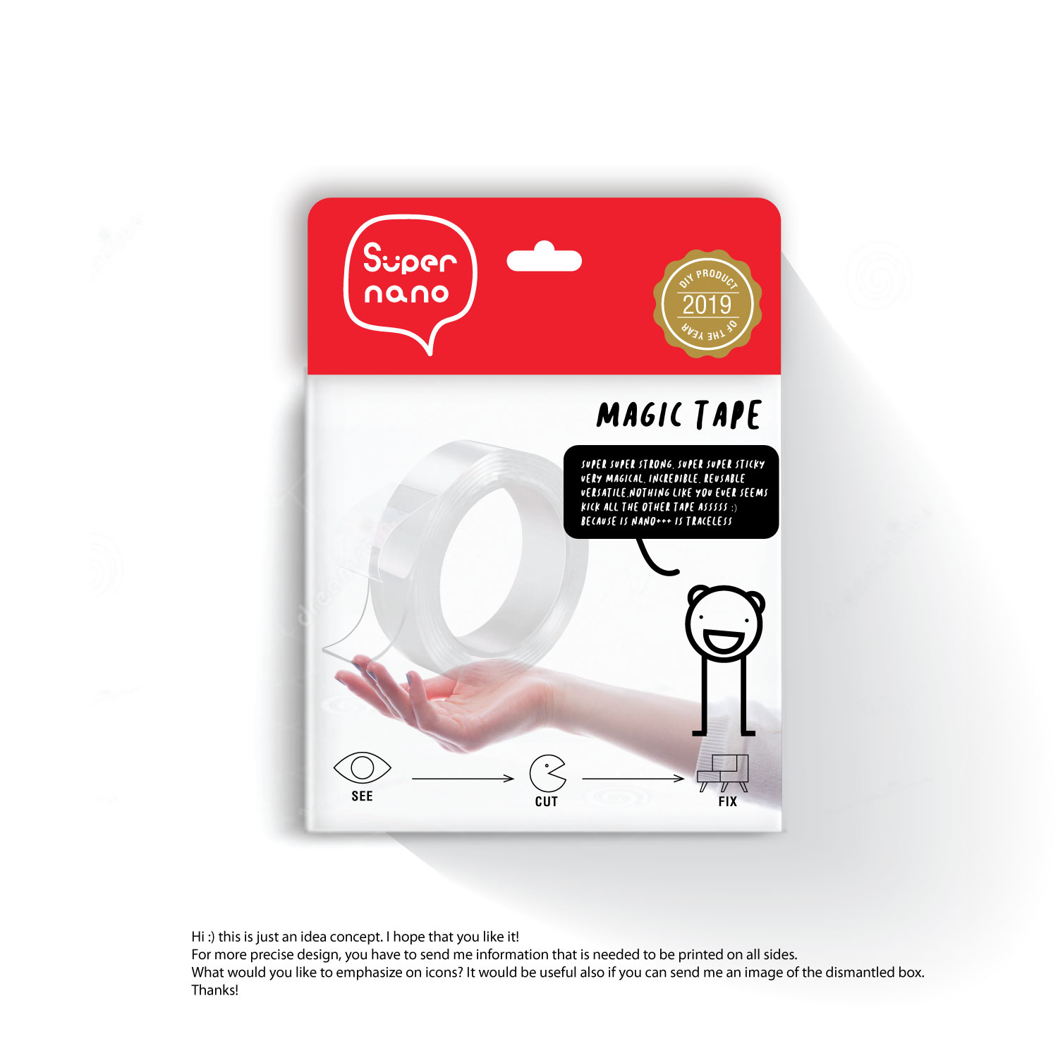 Verpackungs-Design von nancyy für dieses Projekt | Design #22475231