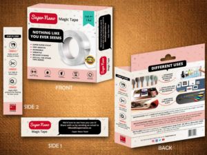 Fun & Colorful Brand & Packaging Design for Tape | Diseño de Empaque por rug