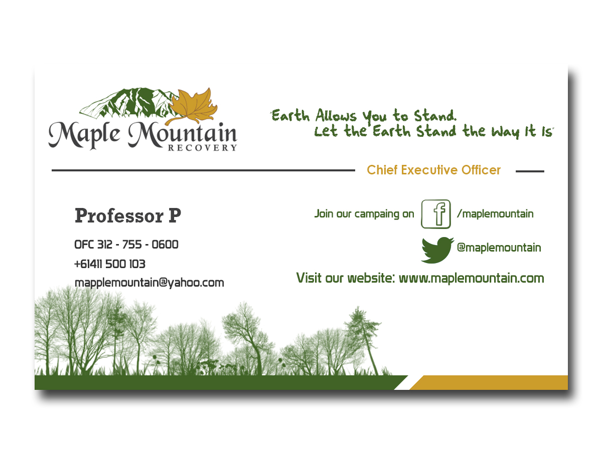 Business Card Design by Professor P for Salt Lake Behavioral Health | Design #3033222
