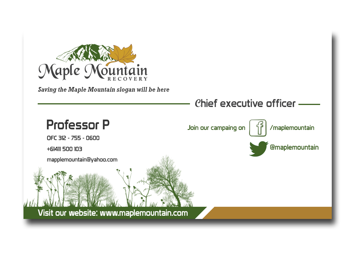 Business Card Design by Professor P for Salt Lake Behavioral Health | Design #3033226