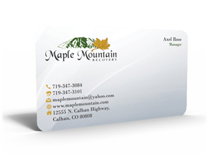 Business Card Design by Hardcore Design for Salt Lake Behavioral Health | Design: #3032836