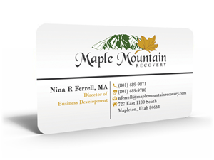 Business Card Design by Hardcore Design for Salt Lake Behavioral Health | Design: #3044967
