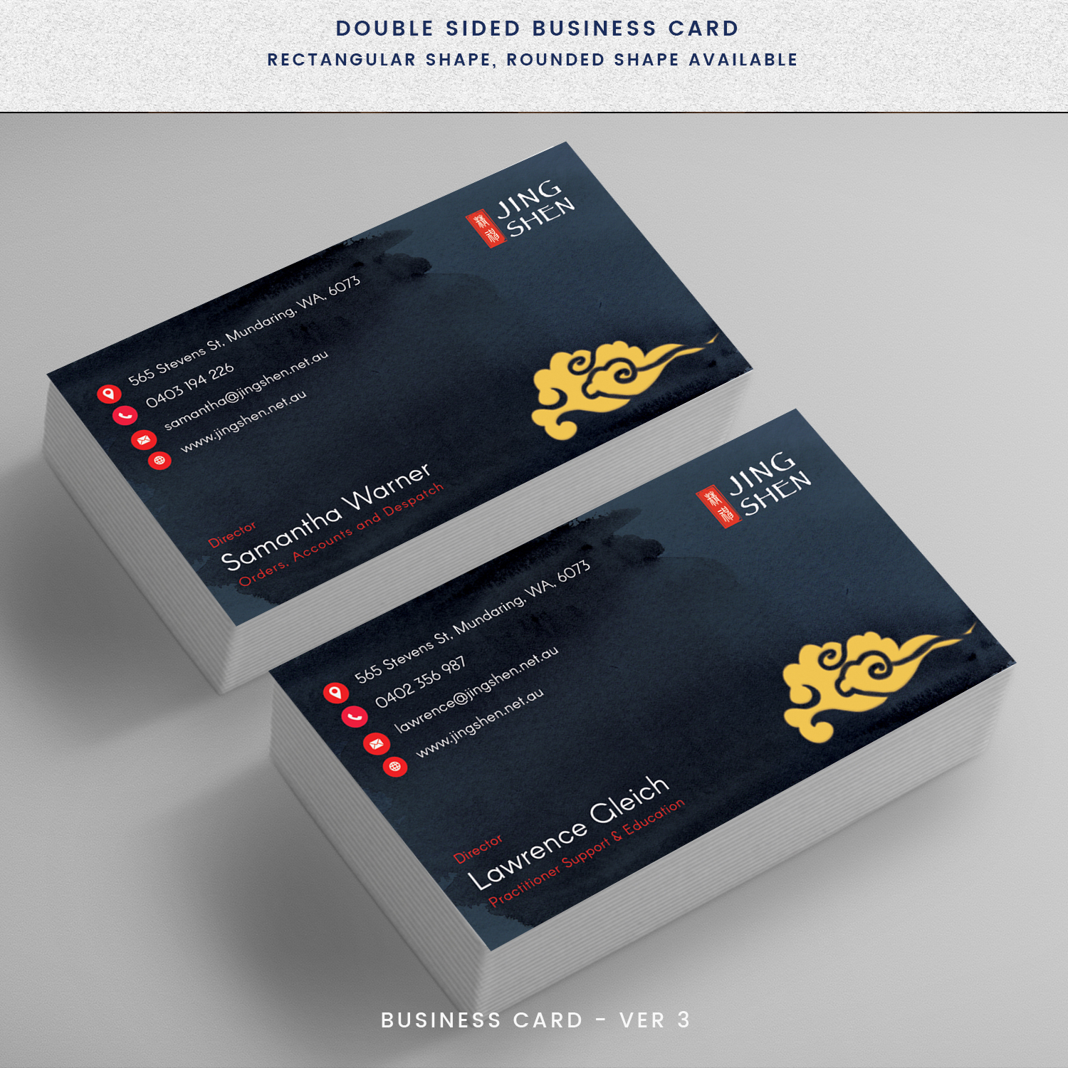 Business Card Design by Expert Designer for this project | Design #22404802