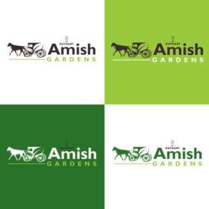 Amish Gardens | Logo Design by Rii