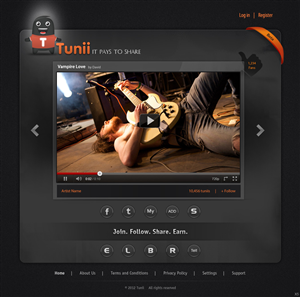 Web Design by pb for this project | Design: #705465