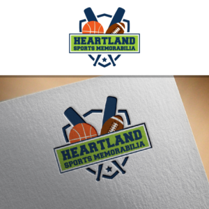 HEARTLAND SPORTS MEMORABILIA | Logo Design by sushsharma99