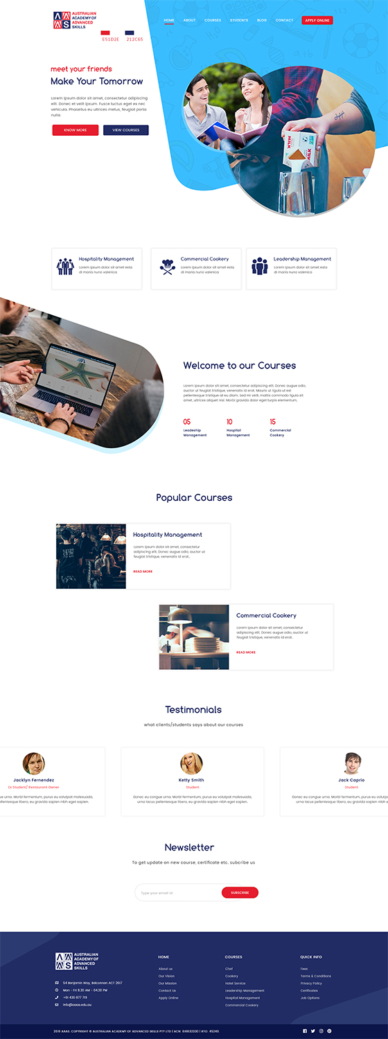 Wordpress Design by Expert Designer for this project | Design #22424058
