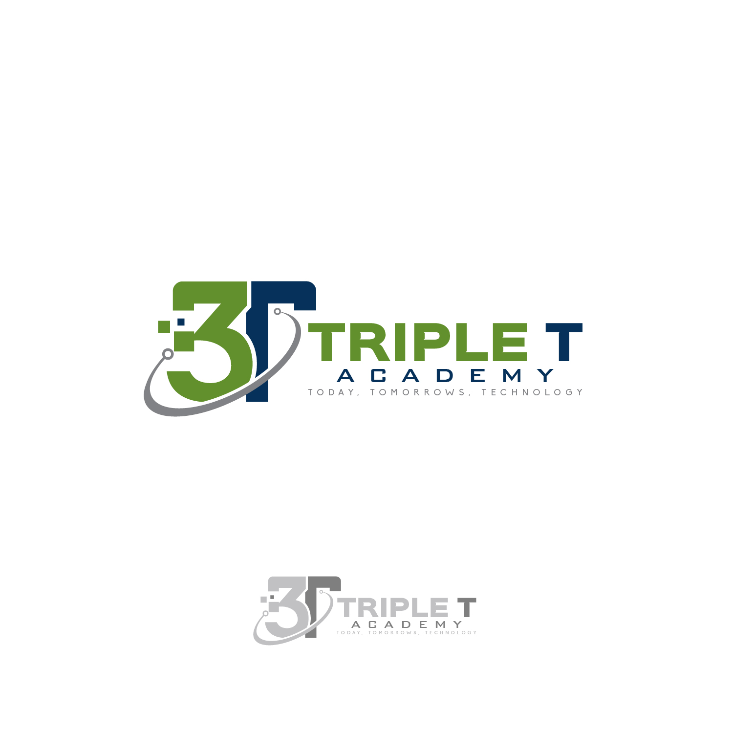 Diseño de Logo por concepts para Triple T Academy | Diseño #22413057
