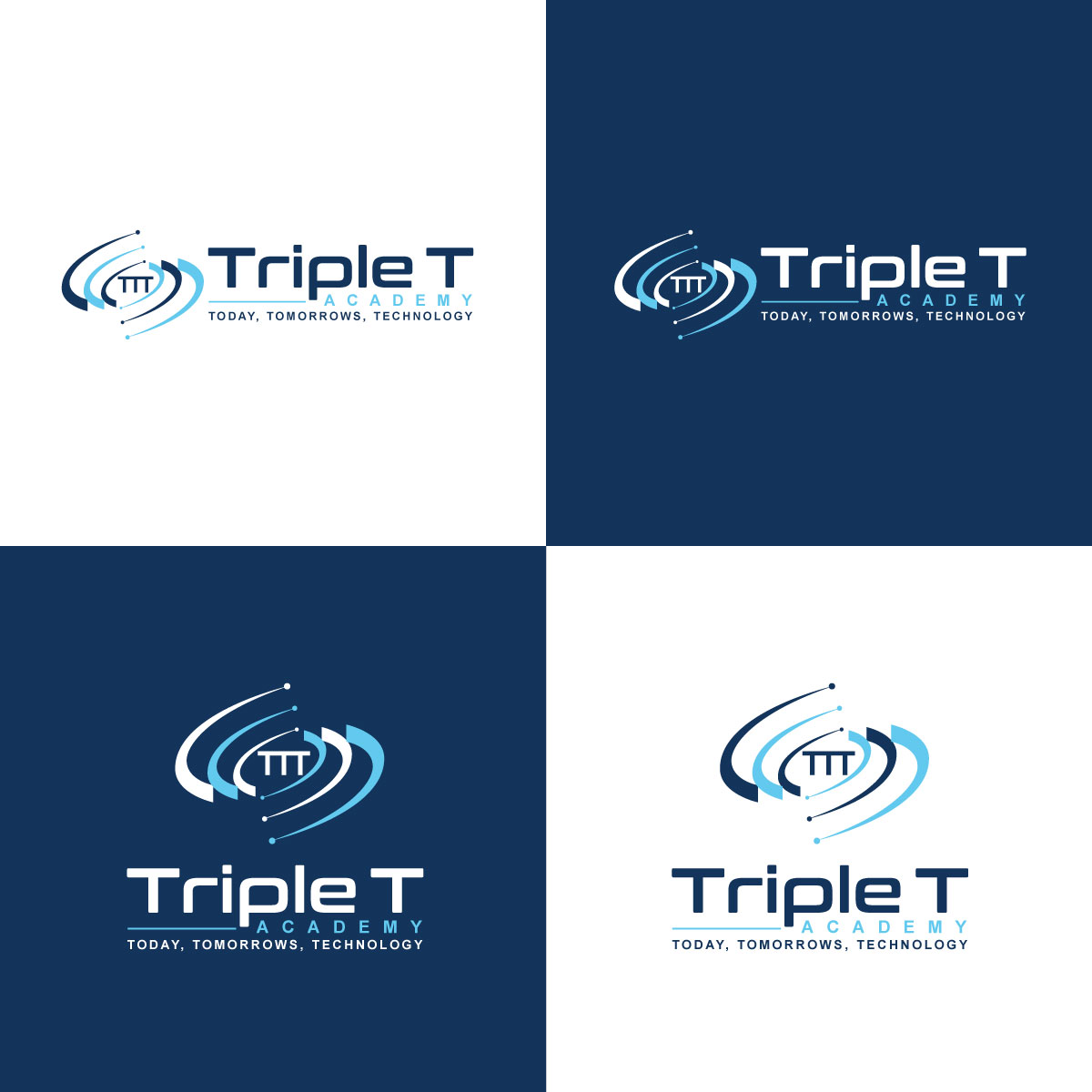 Logo Design by Rii for Triple T Academy | Design #22412181