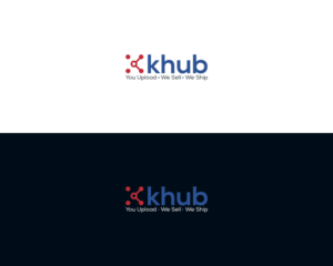 KHUB  You Upload, We Sell, We Ship | Logo Design by JohnM.