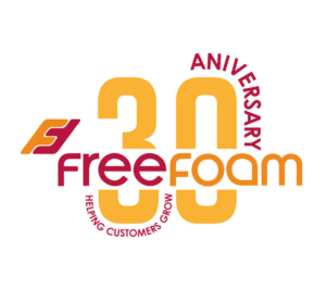 Freefoam 30 years | Graphic Design by Al Pech