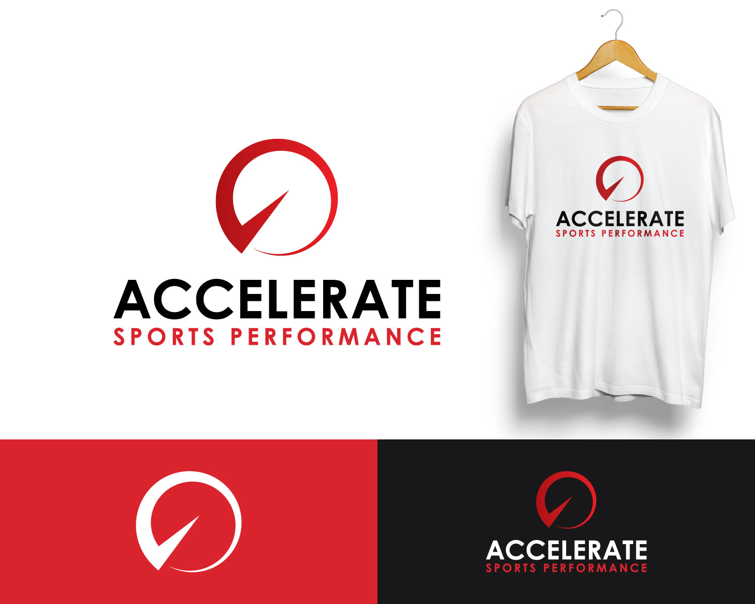 Logo Design by MAWBM for Accelerate Sports Performance | Design #22453406