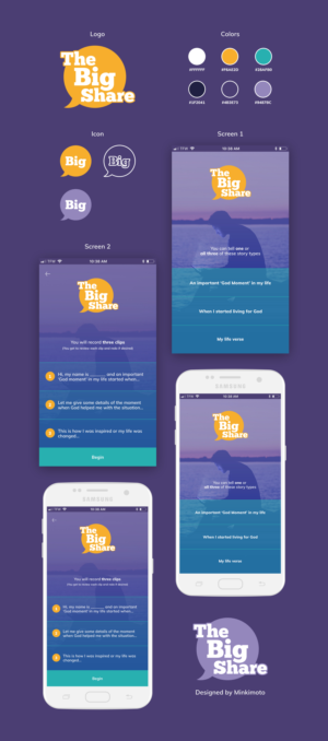 Diseño de aplicación (App) por Minkimoto para este proyecto | Diseño: #22498615