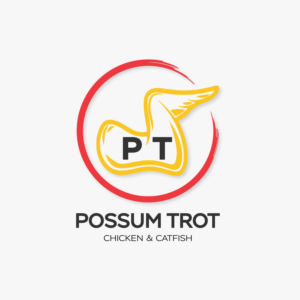 Possum Trot (Chicken & Catfish) | Logo-Design von adelvalle