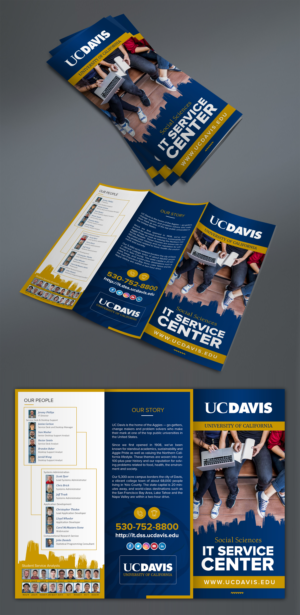 Updated brochure for academic IT services unit | Diseño de Brochure por SAI DESIGNS