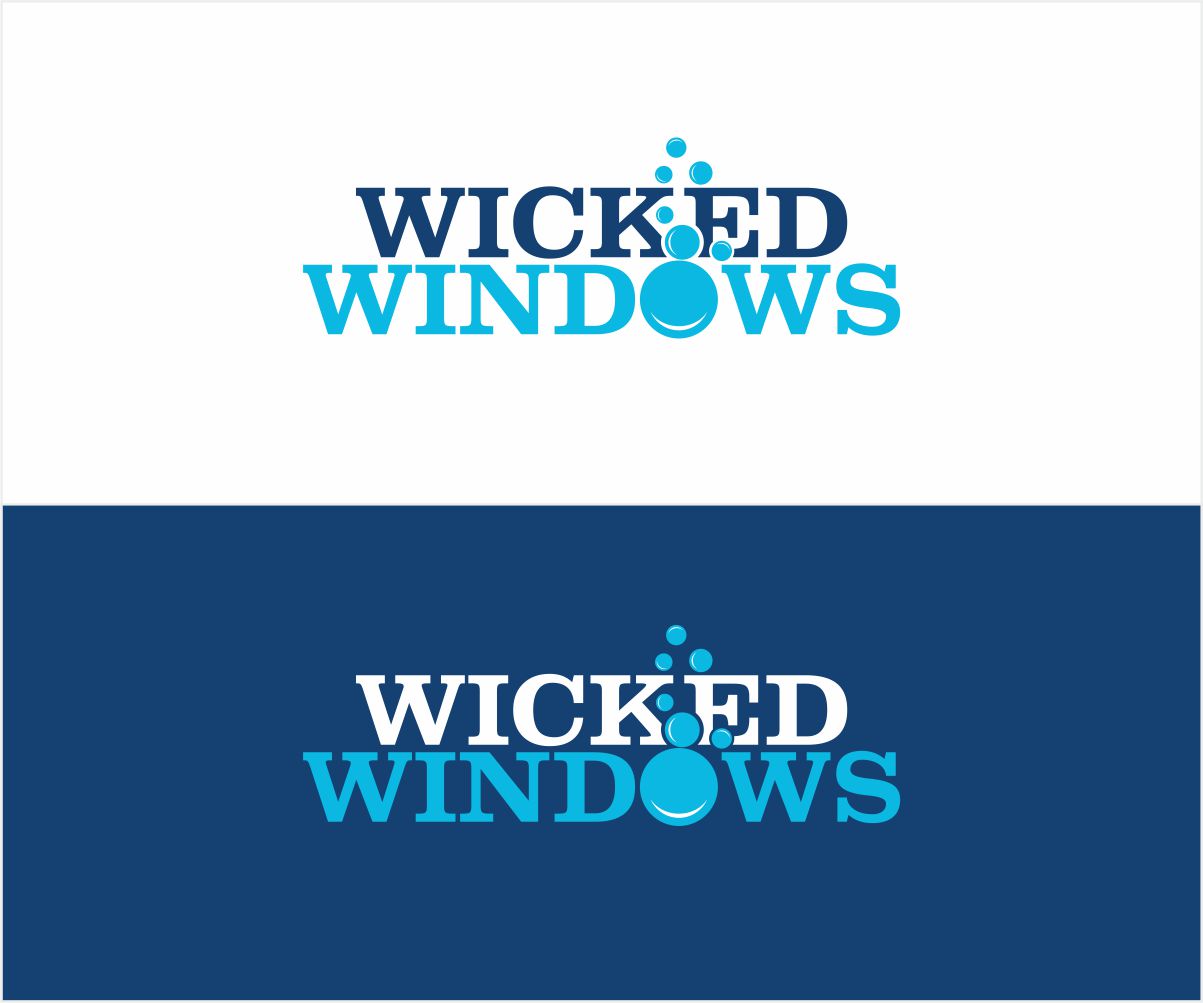 Logo Design by Logocraft for Wicked Windows, LLC | Design #22410688
