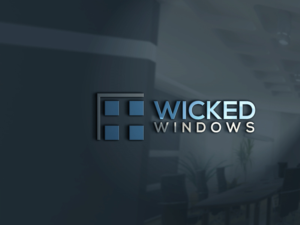 Logo Design by mdrh for Wicked Windows, LLC | Design: #22407581