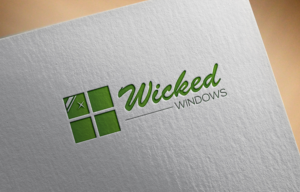 Logo Design by Ismail 21 for Wicked Windows, LLC | Design: #22410205