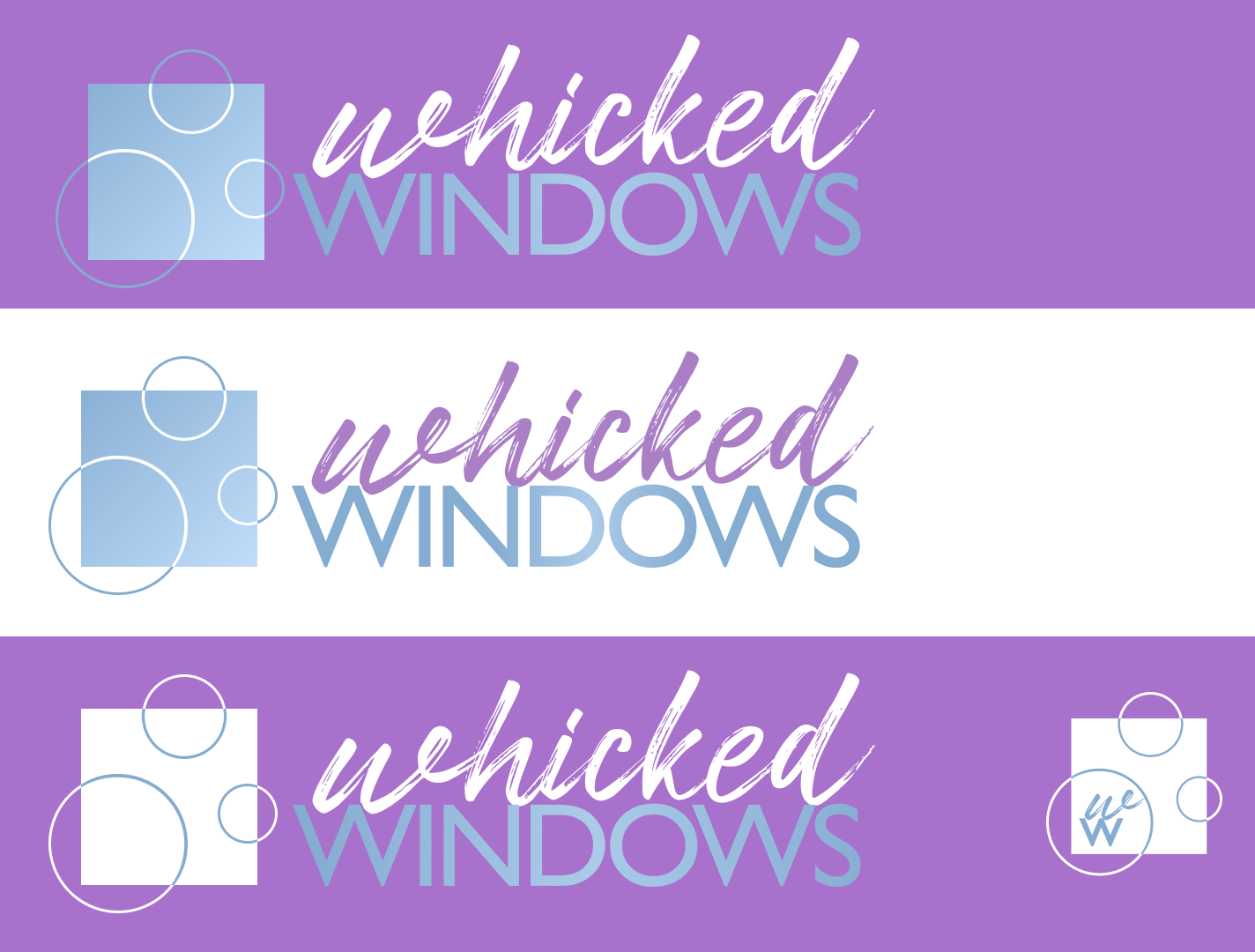 Logo Design by mariia dyachenko for Wicked Windows, LLC | Design #22417087