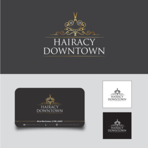 Logo-Design von sumanbanikbd2014 für Hairacy Downtown | Design: #22471451