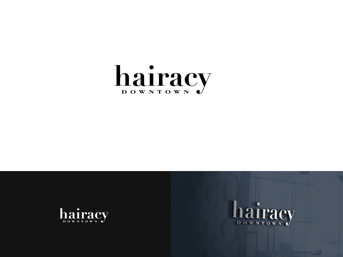 Logo-Design von ArtSamurai für Hairacy Downtown | Design #22415744