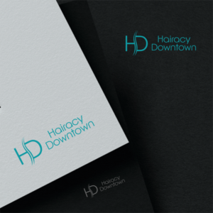 Diseño de Logo por Arham Hidayat para Hairacy Downtown | Diseño #22433226