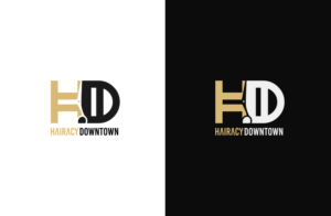 Diseño de Logo por GLDesigns para Hairacy Downtown | Diseño #22411099