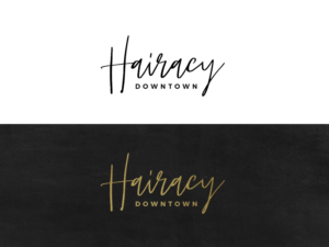 Logo-Design von wonderland für Hairacy Downtown | Design: #22408918