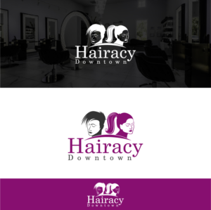 Logo-Design von Deziners Zone für Hairacy Downtown | Design: #22411906
