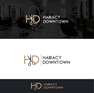 Logo-Design von Deziners Zone für Hairacy Downtown | Design: #22411909