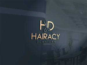 Logo-Design von Deziners Zone für Hairacy Downtown | Design: #22458355