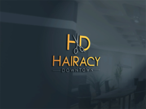 Logo-Design von Deziners Zone für Hairacy Downtown | Design: #22458357