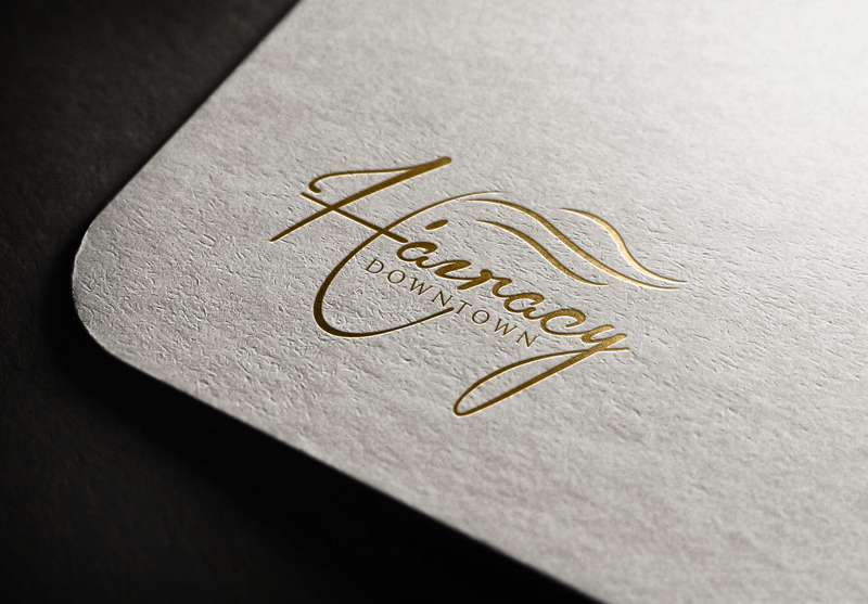 Logo Design by dg2 for Hairacy Downtown | Design #22410552