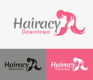 Logo Design by Pranav Creative Graphic for Hairacy Downtown | Design: #22417236