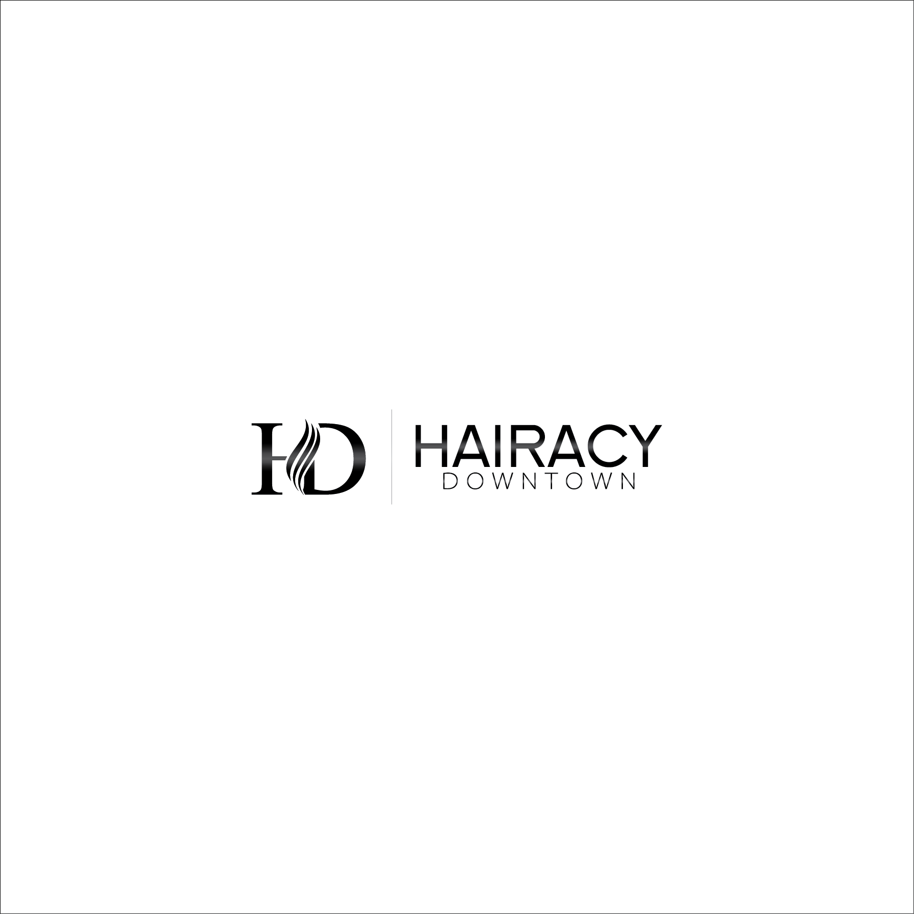 Logo Design by gauravgraphy for Hairacy Downtown | Design #22469030