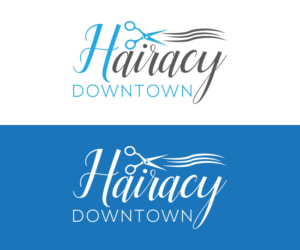 Logo Design by wowdesigner 2 for Hairacy Downtown | Design: #22438992