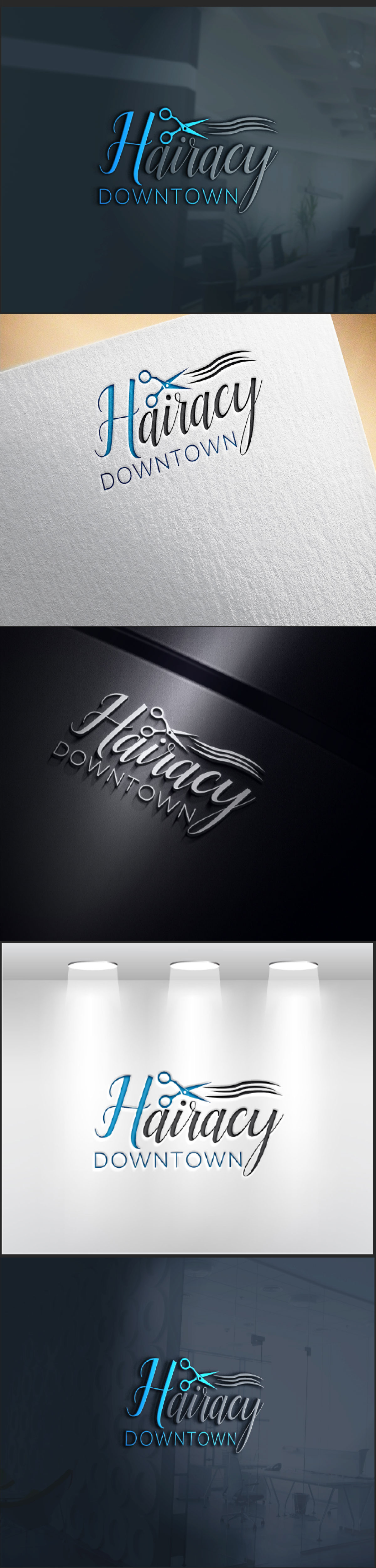 Logo-Design von wowdesigner 2 für Hairacy Downtown | Design #22438993