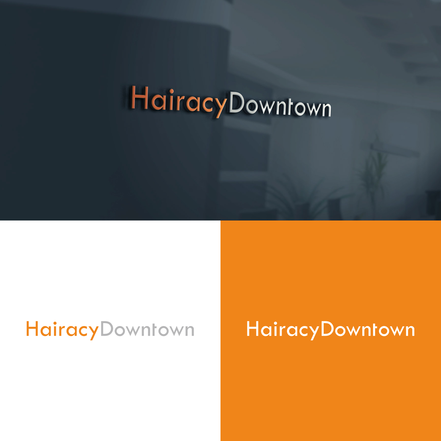 Logo Design by pry go for Hairacy Downtown | Design #22470257