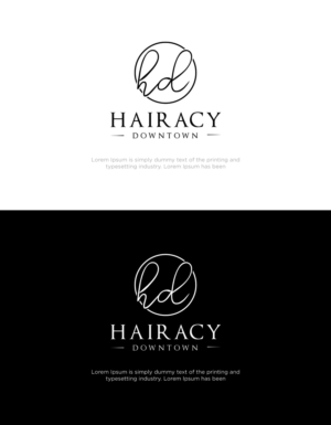 Logo-Design von luthfanajah 2 für Hairacy Downtown | Design: #22465045