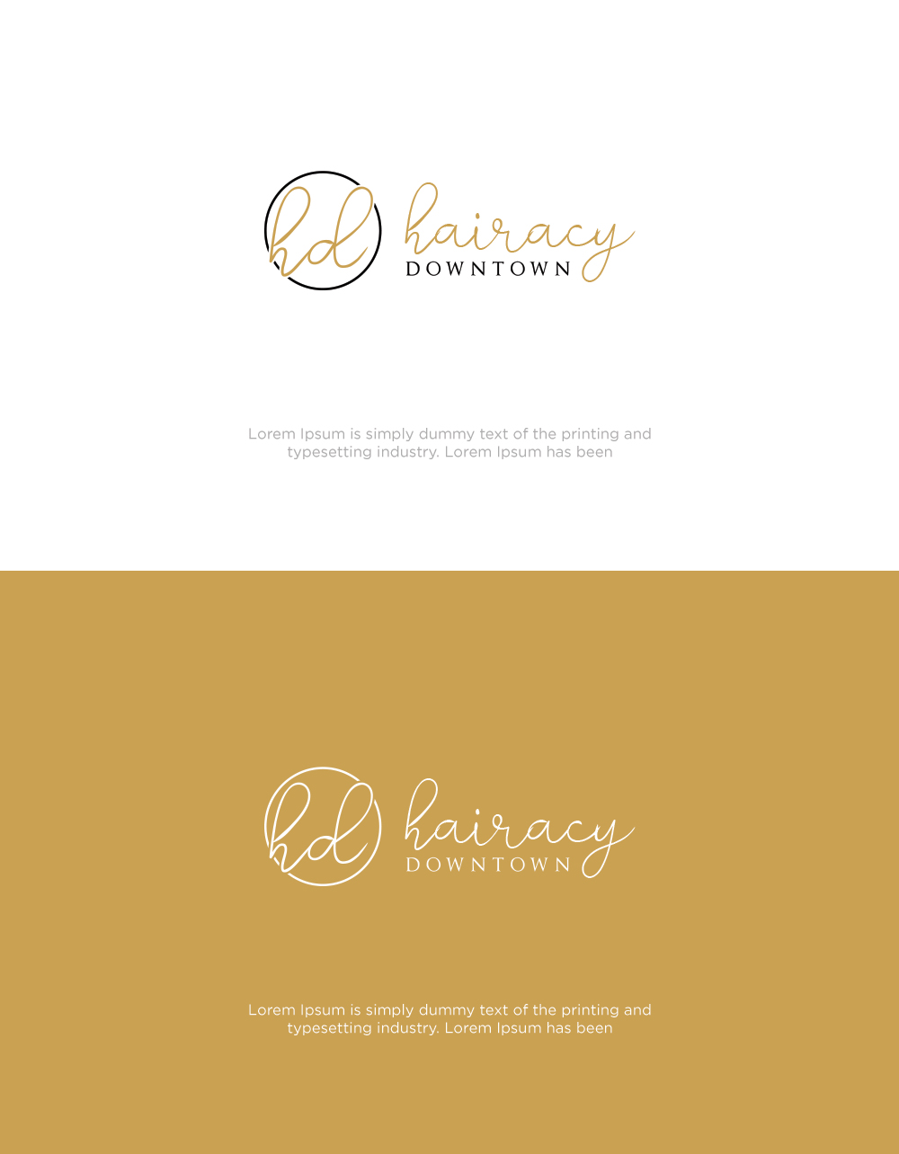 Logo-Design von luthfanajah 2 für Hairacy Downtown | Design #22465046