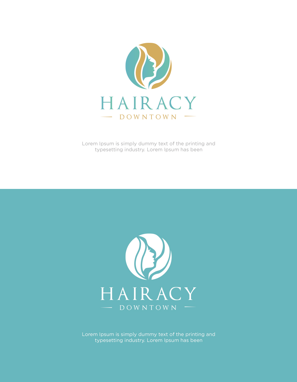Logo Design by luthfanajah 2 for Hairacy Downtown | Design #22465152